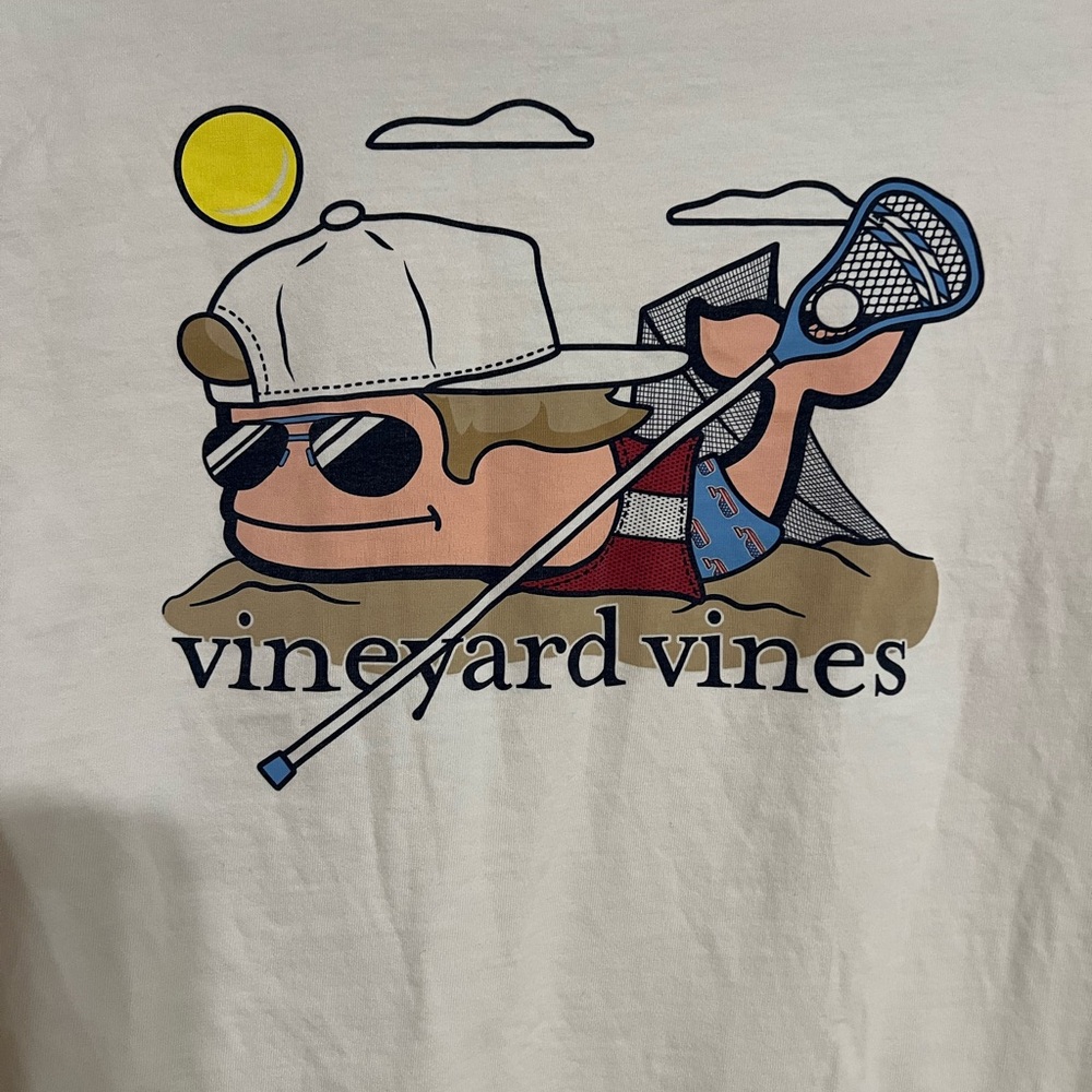 COPY - VINEYARD VINES LACROSSE TSHIRT BOYS 16